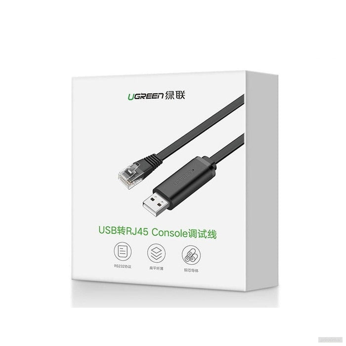 UGREEN USB-A na RJ45 konzolni kabel 1.5m - box-PRIROCEN.SI