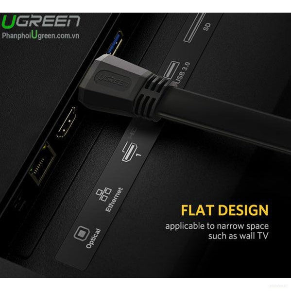 Ugreen HDMI 2.0 Flat kabel 3m - box-PRIROCEN.SI