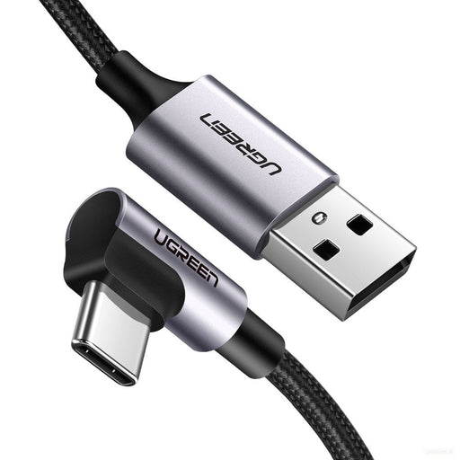Ugreen USB A 2.0 na USB-C kotni kabel 1m - polybag-PRIROCEN.SI