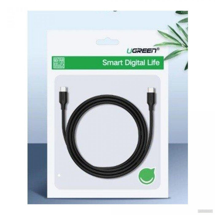 UGREEN USB 2.0 USB-C na USB-C 0,5m (črn) - polybag-PRIROCEN.SI