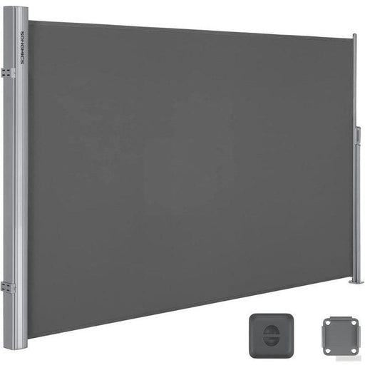 SONGMICS Stranski senčnik 160 x 350 cm antracit, GSA165G02-PRIROCEN.SI