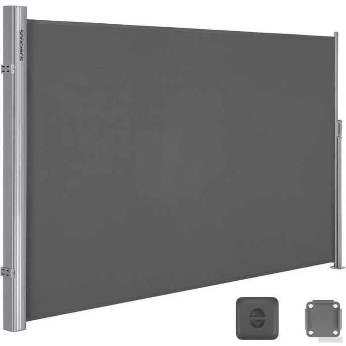 SONGMICS Stranski senčnik 160 x 350 cm antracit, GSA165G02-PRIROCEN.SI