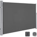 SONGMICS Stranski senčnik 160 x 350 cm antracit, GSA165G02-PRIROCEN.SI