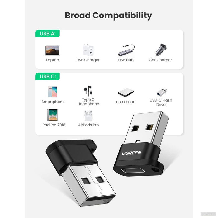 Ugreen ultra majhen adapter USB-C v USB-A-PRIROCEN.SI