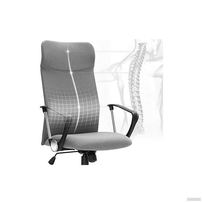 SONGMICS pisarniški stol siv OBN034G01-PRIROCEN.SI