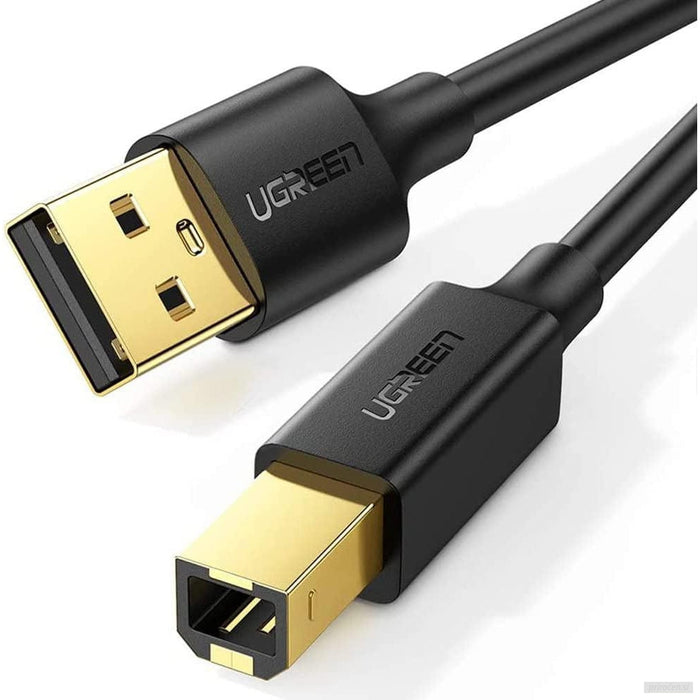 Ugreen tiskalniški kabel usb type b (moški) - usb 2.0 (moški) 480mbps 2M črn-PRIROCEN.SI