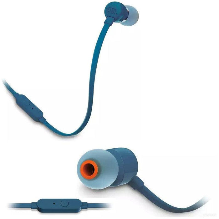 JBL Tune 110 In-ear slušalke z mikrofonom, modre-PRIROCEN.SI