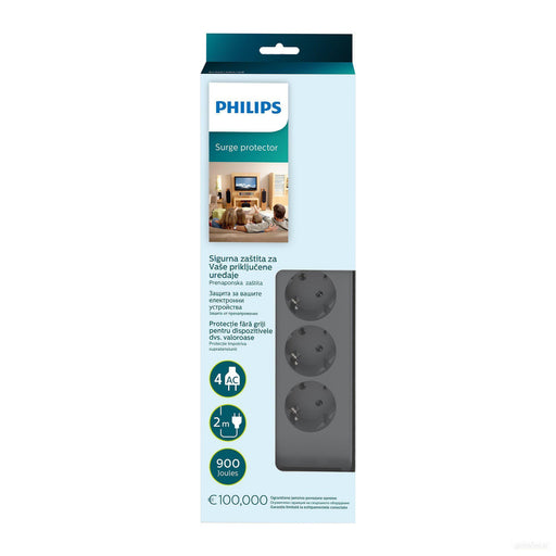 Philips prenapetostna zaščita 4x 220V, kabel 2m-PRIROCEN.SI