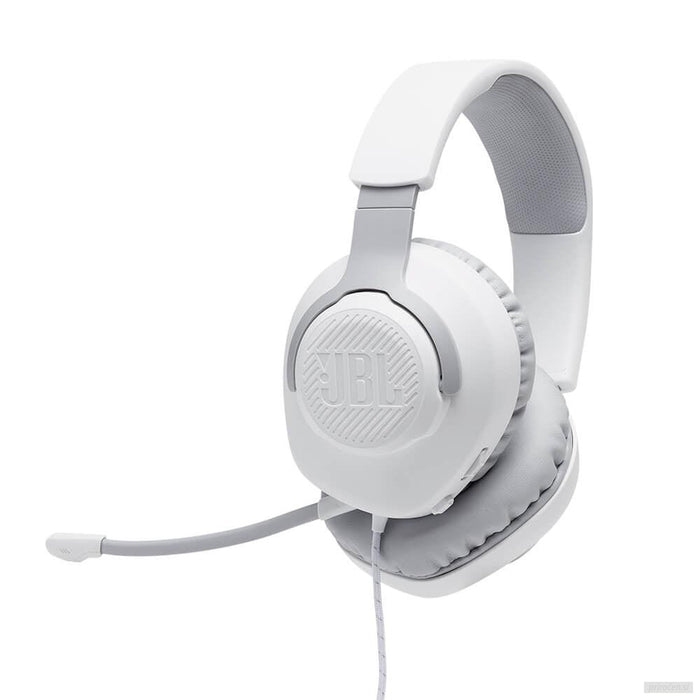 JBL Quantum 100 žične slušalke, bele-PRIROCEN.SI