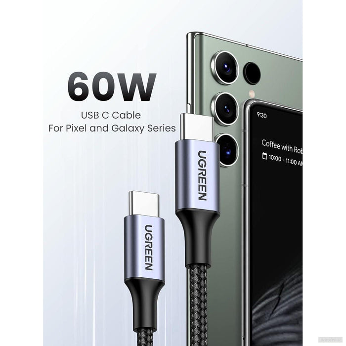 UGREEN 60W USB-C v USB-C polnilni kabel, 1M-PRIROCEN.SI