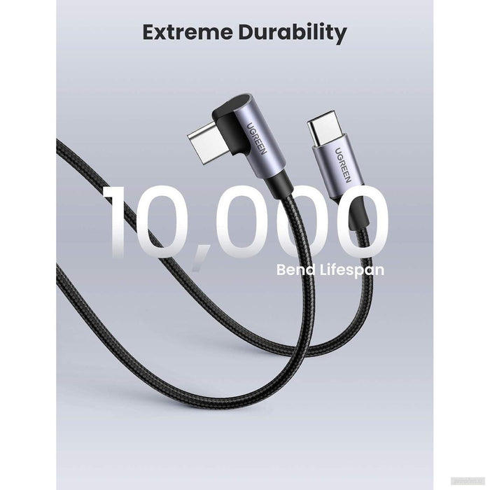 Ugreen USB-C na kotni USB-C kabel 60W 3M-PRIROCEN.SI