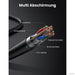 Ugreen Cat7 RJ45 gigabitni mrežni kabel 10 Gbps, 600 Mhz/s 1,5m-PRIROCEN.SI