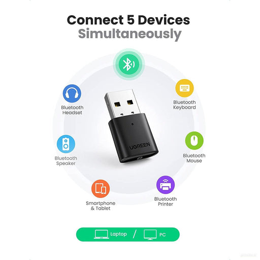 Ugreen USB Bluetooth 5.0 adapter-PRIROCEN.SI