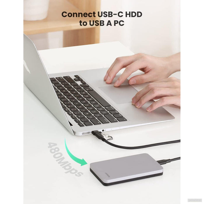 Ugreen ultra majhen adapter USB-C v USB-A-PRIROCEN.SI