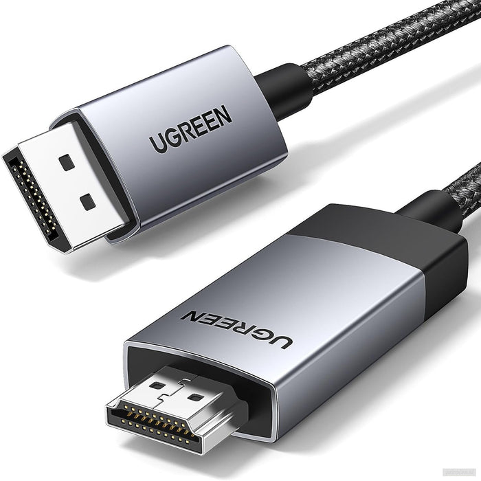 UGREEN DisplayPort na HDMI kabel 4K@60Hz HDR Active DP 1.2 v HDMI 2.0, 1M-PRIROCEN.SI