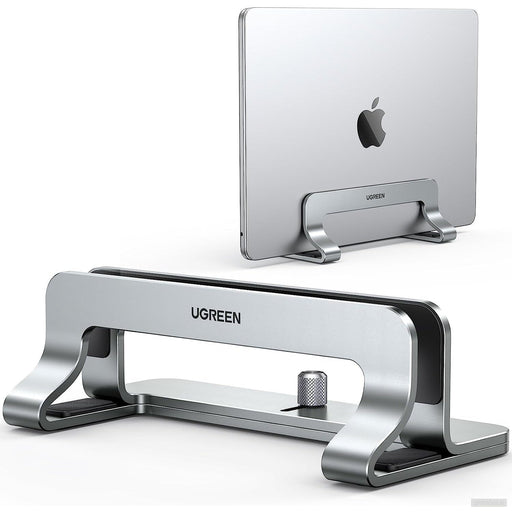 Ugreen vertikalno aluminijasto stojalo za prenosni računalnik, za MacBook Pro/Air, prenosnike, iPad in druge-PRIROCEN.SI