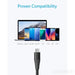 Anker PowerLine + II USB A to USB C kabel 1,8m črn-PRIROCEN.SI