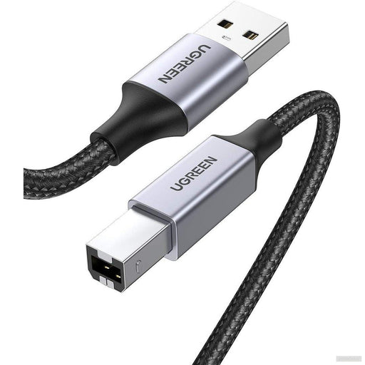 Ugreen tiskalniški kabel USB 2.0 tipa B USB kabel USB A v USB B združljiv s HP, Canon, Epson, Lexmark, Dell, Brother (3 m)-PRIROCEN.SI