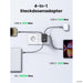 Ugreen Nexode 4v1 USB vtičnica 30W z 2xUSB, 1xUSB-C in Quick Charge-PRIROCEN.SI