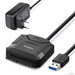 Ugreen 20611 USB 3.0 v SATA pretvorniški adapterski kabel za 2,5"/3,5" SATA HDD/SSD-PRIROCEN.SI