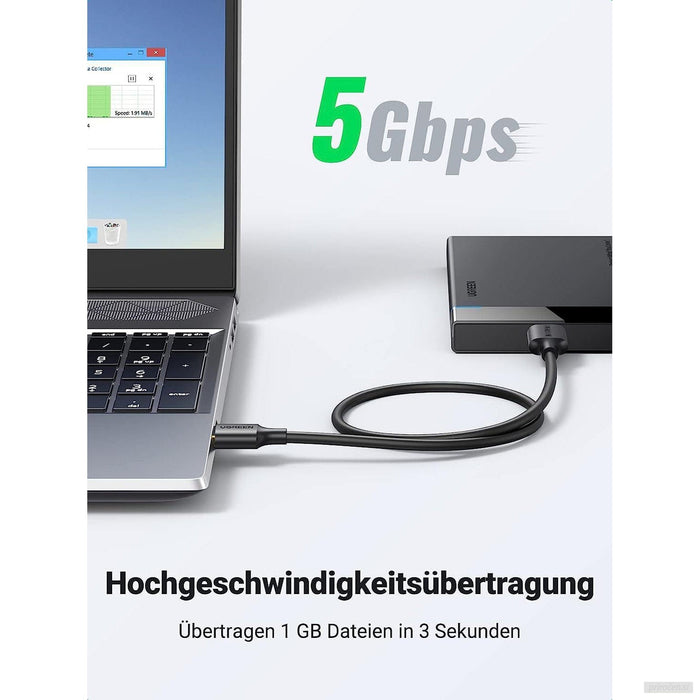 Ugreen USB 3.0 kabel USB A na Micro B, 0,5 m-PRIROCEN.SI