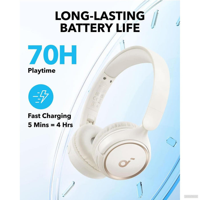Anker Soundcore H30i naglavne Bluetooth slušalke, bele-PRIROCEN.SI