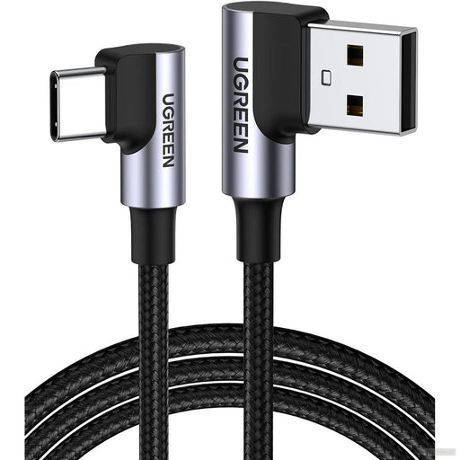 Ugreen USB v USB C 90-stopinjski kabel za hitro polnjenje 1M-PRIROCEN.SI