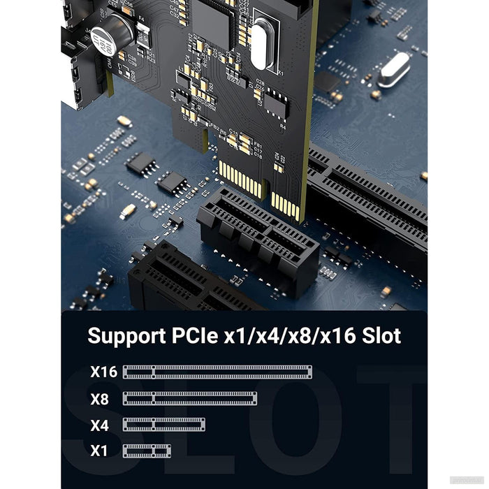 Ugreen USB3.0 PCIe razširitvena kartica-PRIROCEN.SI