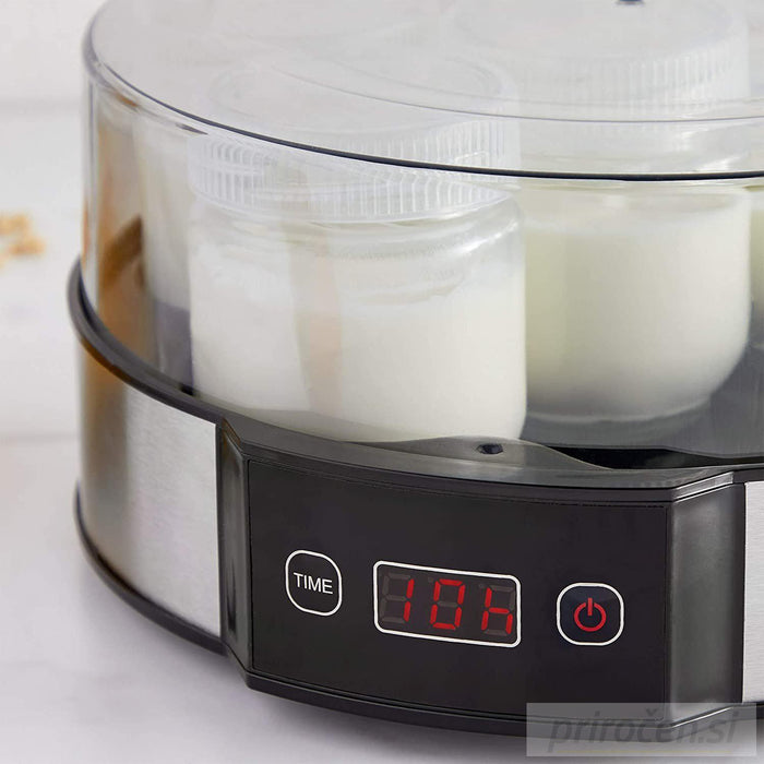 VonShef digitalni aparat za pripravo jogurta-PRIROCEN.SI