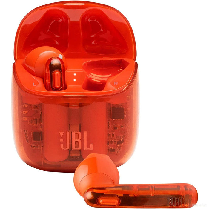 JBL Tune 255TWS BT5.0 In-ear slušalke z mikrofonom, oranžne-PRIROCEN.SI