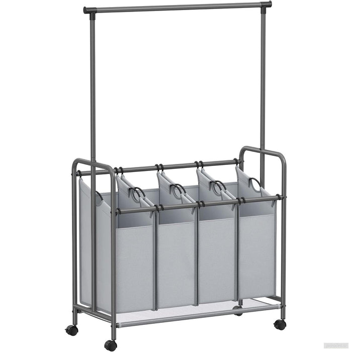 SONGMICS Košara za perilo s 4 predelki RLS44GS-PRIROCEN.SI