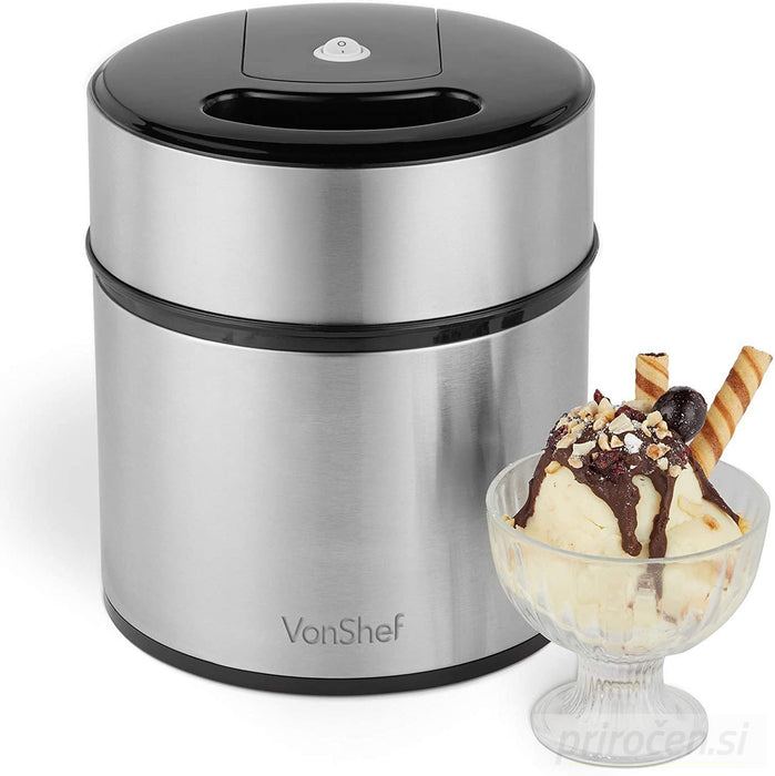 VonShef aparat za pripravo sladoleda-PRIROCEN.SI