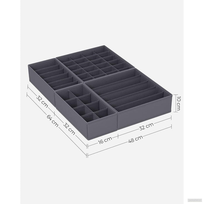 SONGMICS organizator za shranjevanje spodnjega perila-PRIROCEN.SI