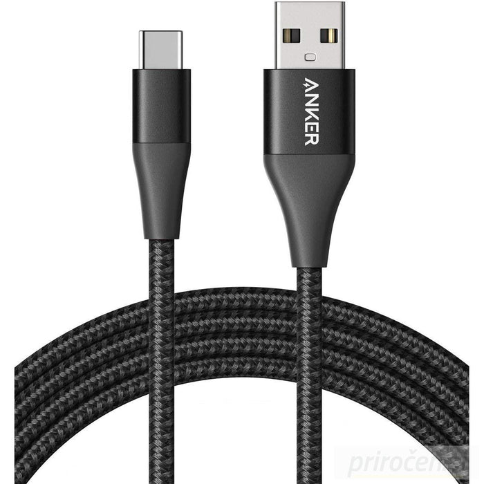 Anker PowerLine + II USB A to USB C kabel 1,8m črn-PRIROCEN.SI