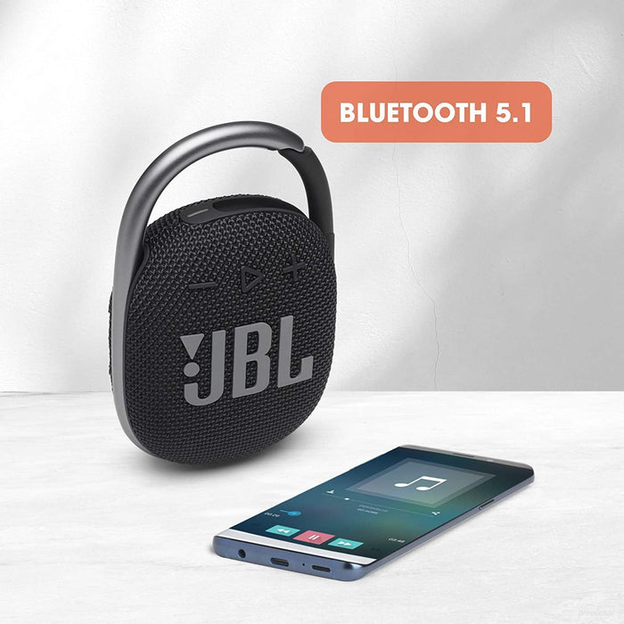 JBL CLIP 4 Bluetooth prenosni zvočnik, črn-PRIROCEN.SI