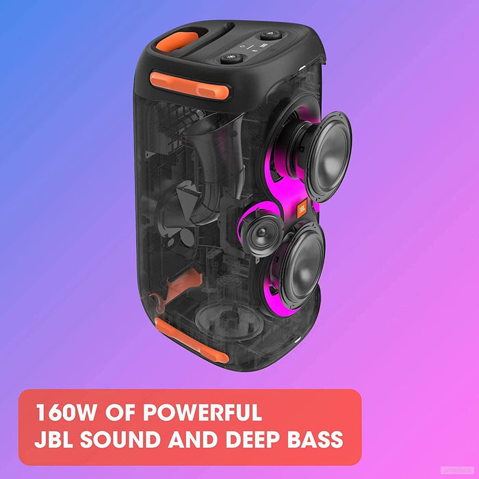 JBL PartyBox 110 prenosni zvočnik 160W, BT, RGB, USB-PRIROCEN.SI