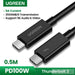 UGREEN Thunderbolt 3 kabel 0,5m USB-C to USB-C, 100W, 5K Video USB 3.1-PRIROCEN.SI