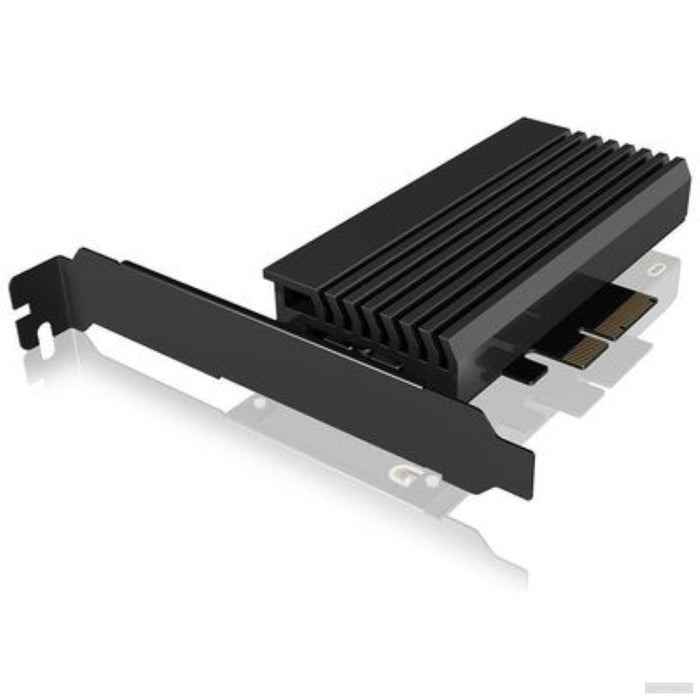 Icybox IB-PCI214M2-HSL ohišje/adapter za M.2 NVMe SSDje na PCIe x4 kartico s hladilnikom-PRIROCEN.SI