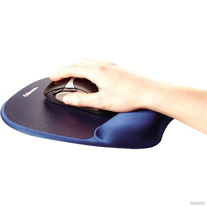 Fellowes Memory Foam podloga za miško z oporo za zapestje s spominsko peno, Sapphire-PRIROCEN.SI