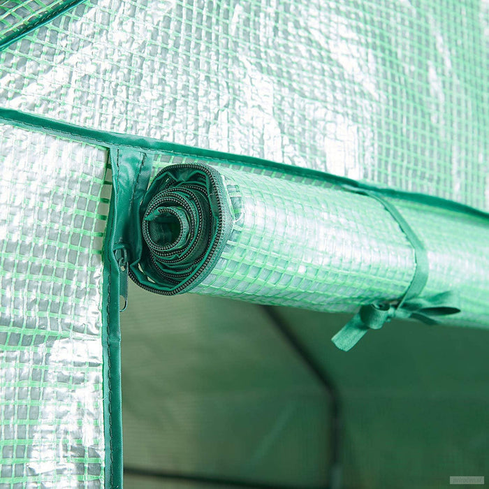 VonHaus rastlinjak 143 x 143 x 195cm-PRIROCEN.SI