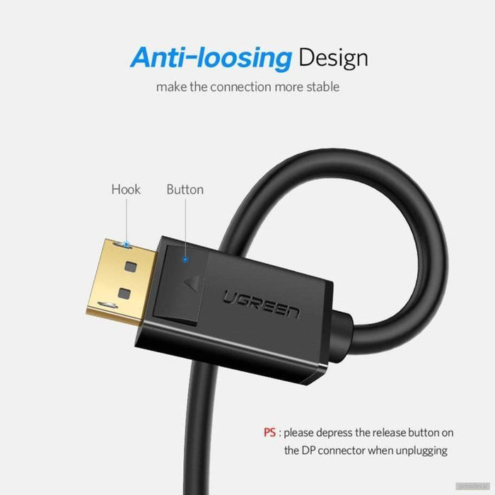 Ugreen DisplayPort 1.2 kabel 1.5M - polybag, POŠKODOVANA EMBALAŽA!-PRIROCEN.SI