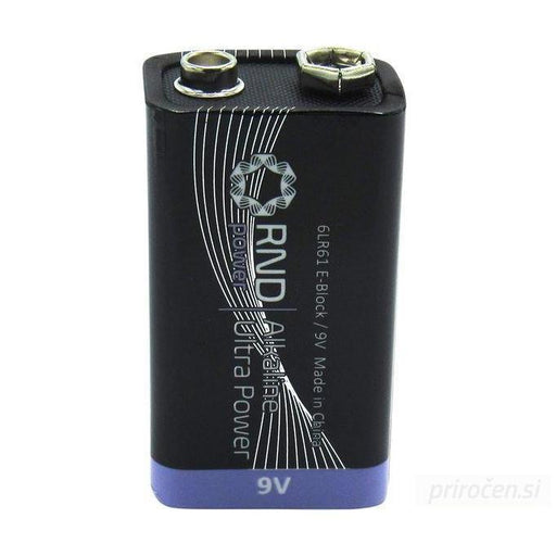 RND Power baterija 9V 6LR61 Ultra Power, 1kos-PRIROCEN.SI