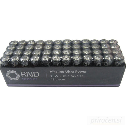 RND Power baterije AA Ultra Power, 48 kos-PRIROCEN.SI