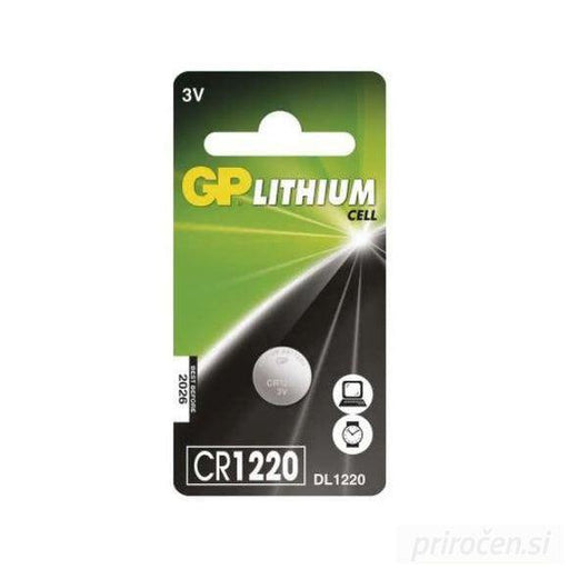 GP baterija CR1220, 1kos-PRIROCEN.SI