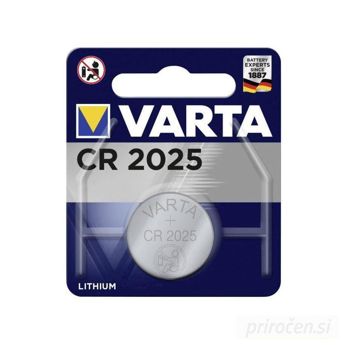 VARTA baterija CR2025 3V, 1kos-PRIROCEN.SI