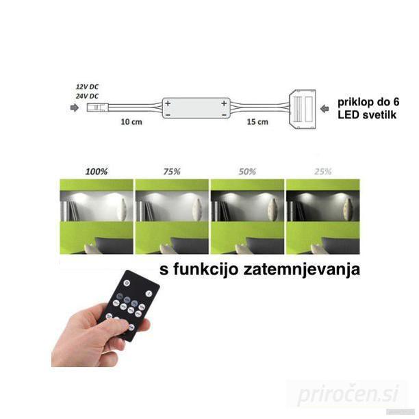 Daljinski krmilnik za LED svetila-PRIROCEN.SI