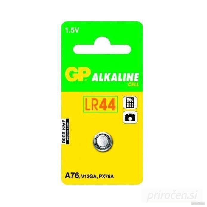 GP baterija LR44 (A76), 1kos-PRIROCEN.SI