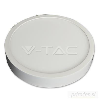 V-TAC LED panel 18W, nadgradni, okrogel-PRIROCEN.SI