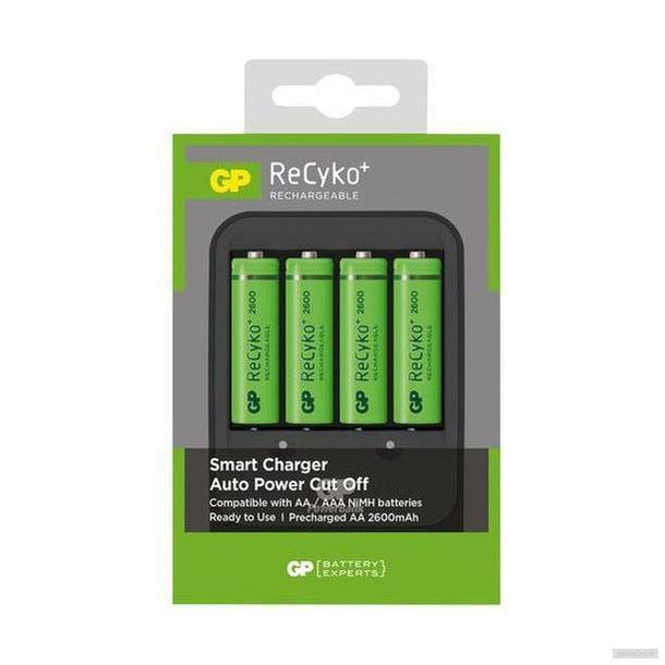 GP polnilec baterij PB570 + 4x ReCyko AA 2600 mAh-PRIROCEN.SI