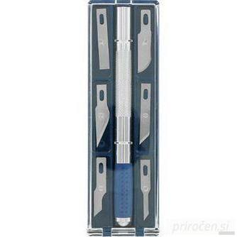 RND skalpel za rezanje z dodatnimi noži-PRIROCEN.SI